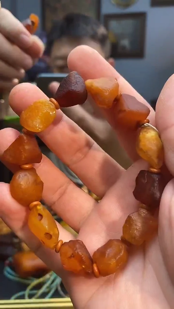手串琥珀未镶嵌手串