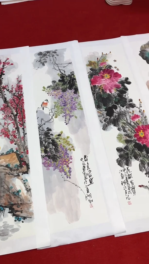 国画周建真老师绘画作品11-25