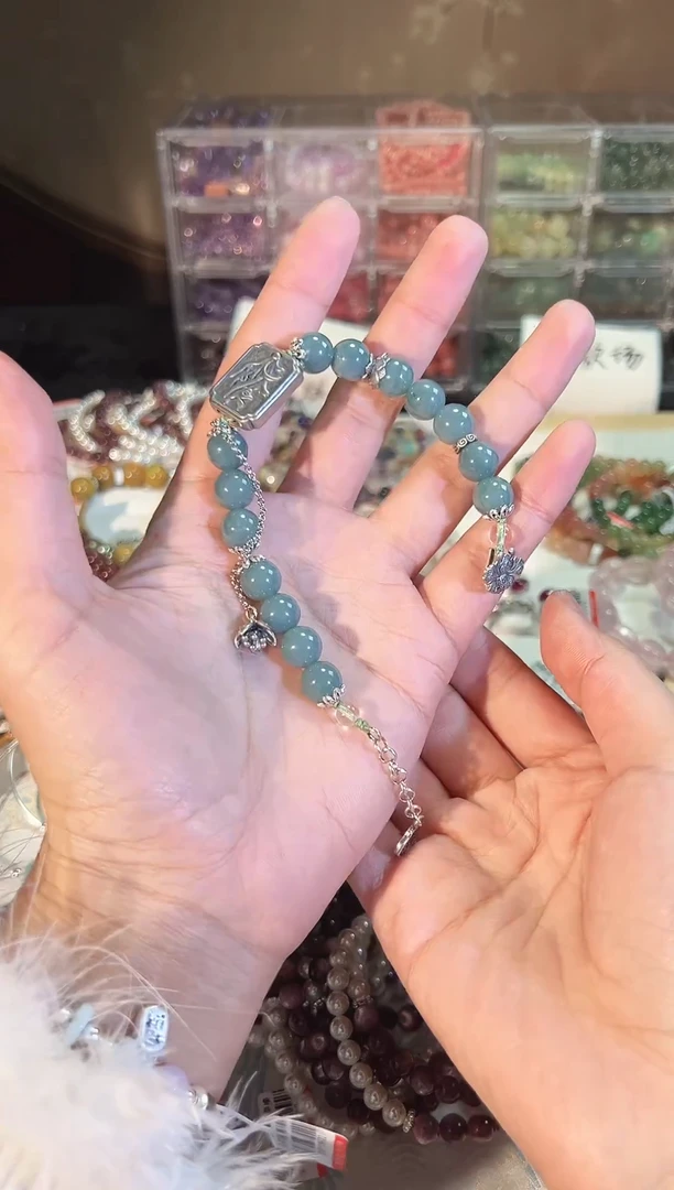 【闪购商品】翡翠手链未镶嵌Q784手串
