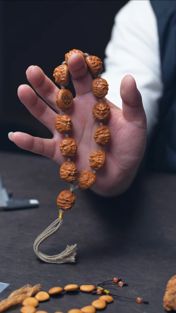 手串/手链橄榄核刺骨佛爷