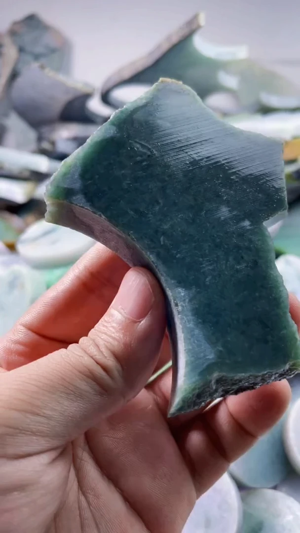 翡翠裸石天然A货翡翠793