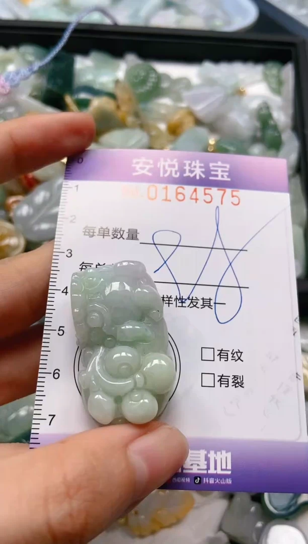 翡翠未镶嵌颈饰闪购0164575