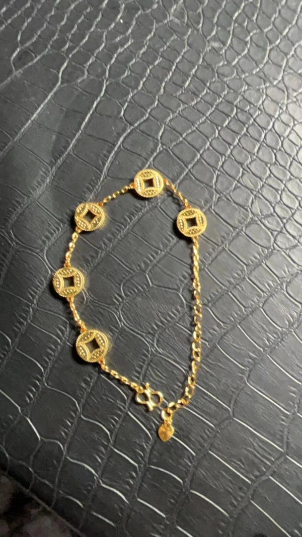 手链 D39【珍藏级别】时尚铜钱手链