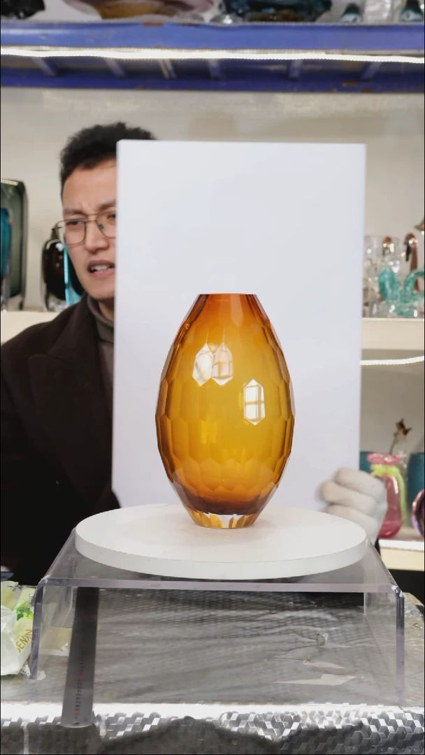 【闪购商品】琉璃【幻彩】高24精品琉璃正常手工痕迹