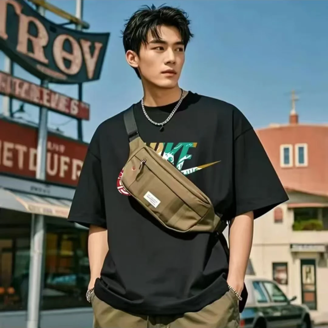 【一折福利】夏季短袖时尚男女同款百搭T恤