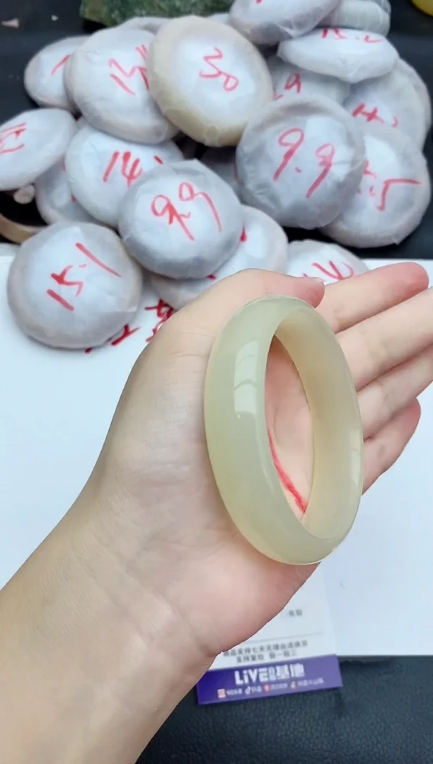 未镶嵌手镯石英质玉44+56/57