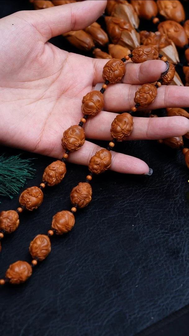 【闪购商品】橄榄核手串/手链15群仙会脖挂