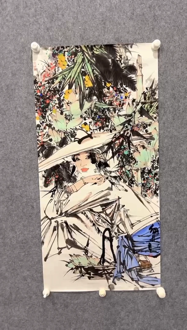 国画刘向平-4.5平尺-国画作品