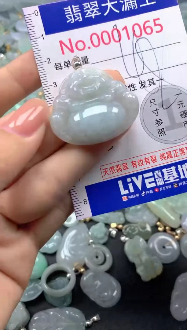 颈饰未镶嵌翡翠1065