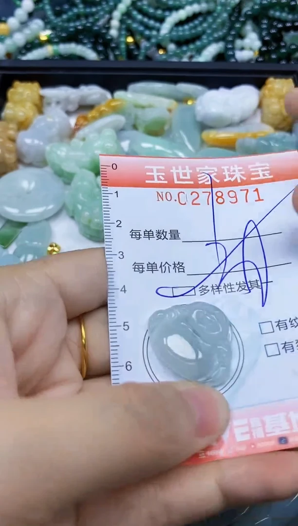 翡翠未镶嵌颈饰闪购0278971多样性发其一