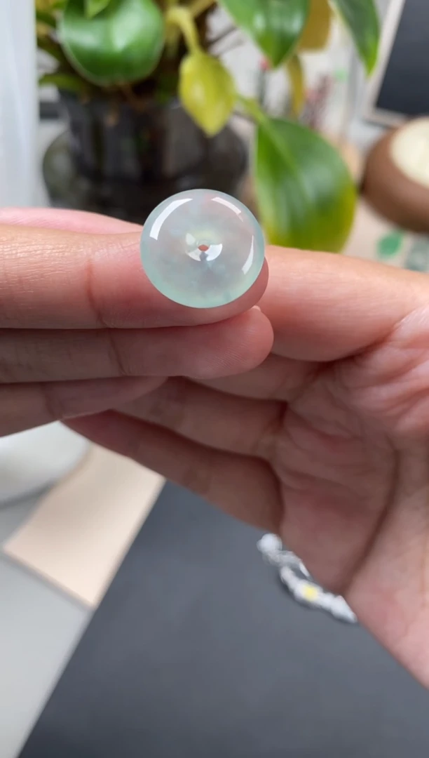 【闪购商品】翡翠颈饰未镶嵌翡翠冰种平安扣