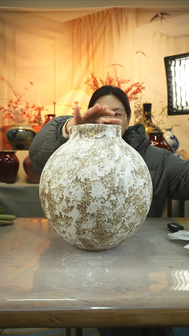 高32口13高温陶瓷花器