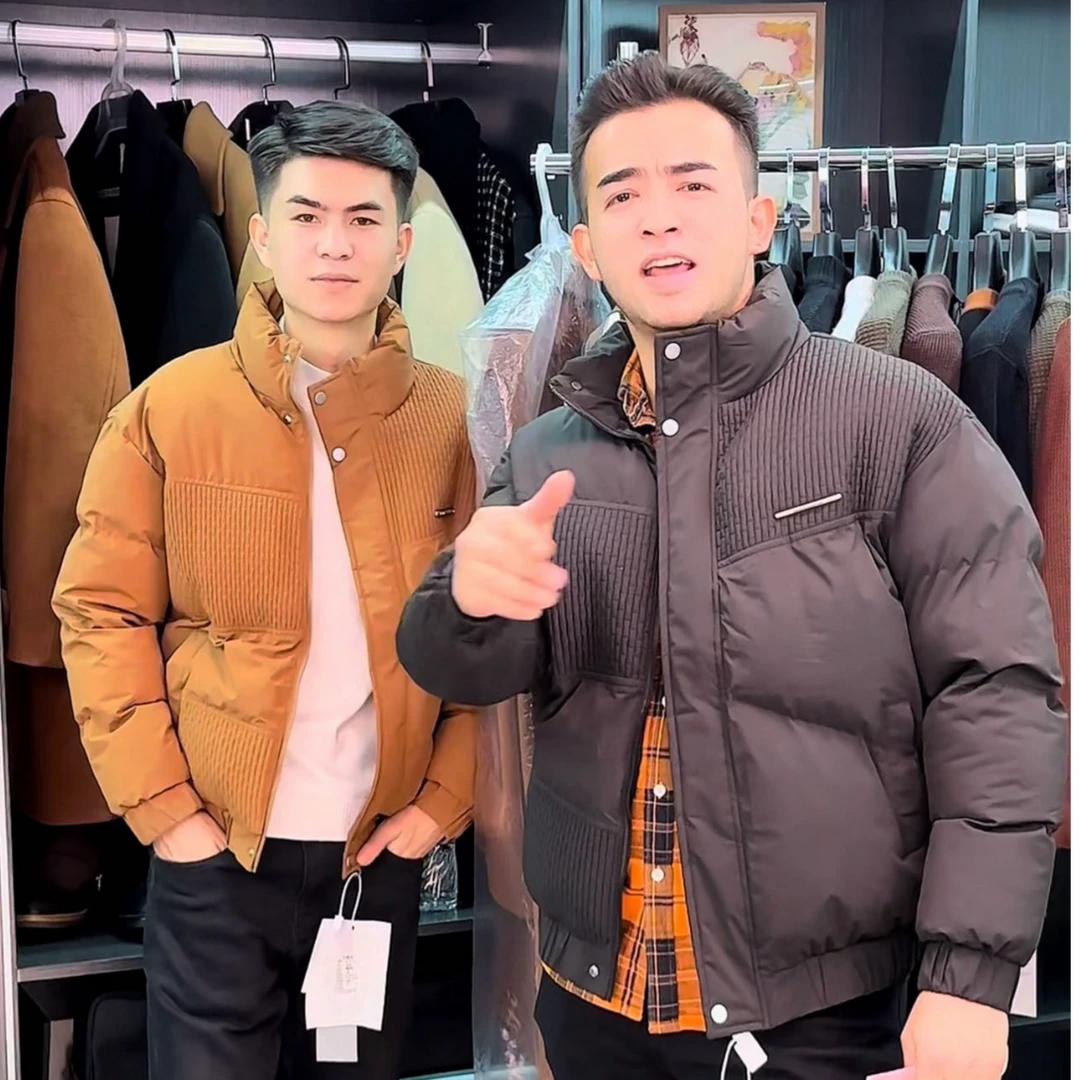 【1-18】时尚保暖冬季防寒男士外套