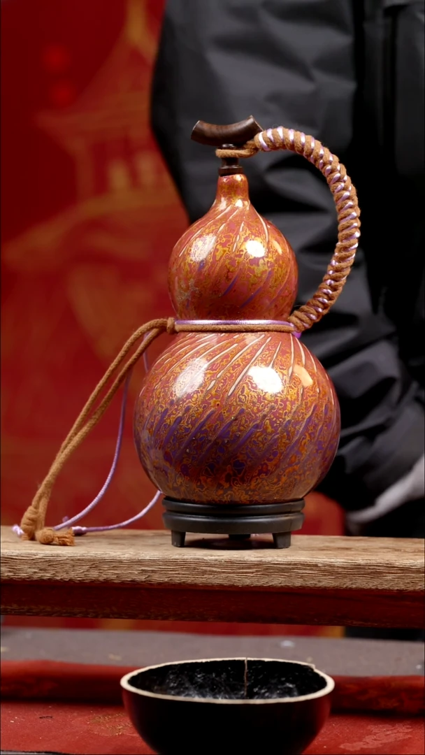 890尾货款大漆精品葫芦5-600ml