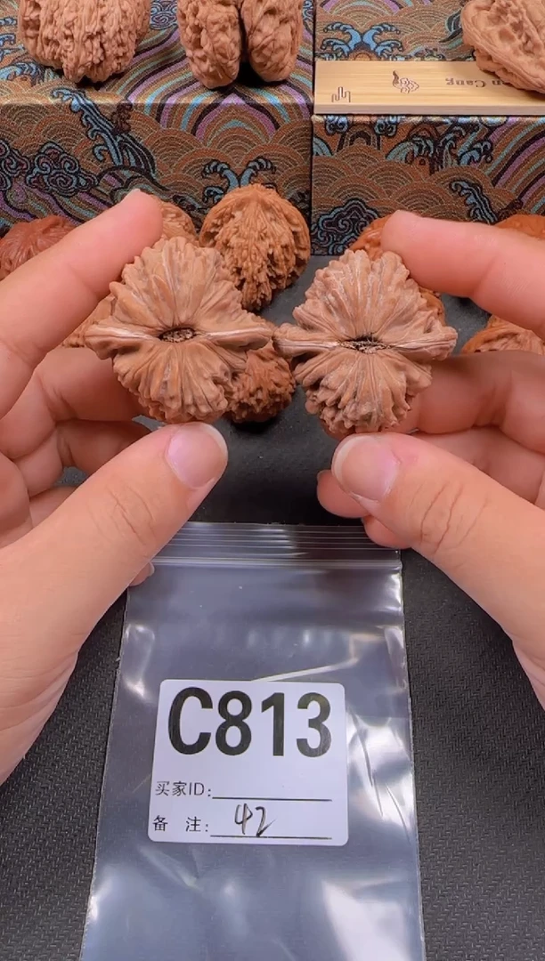 吊坠文玩核桃42秦皇楼813