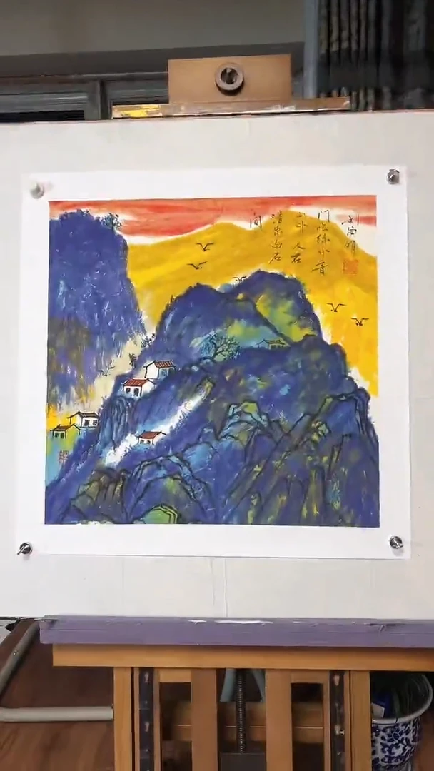 国画刘海明-国画作品-4