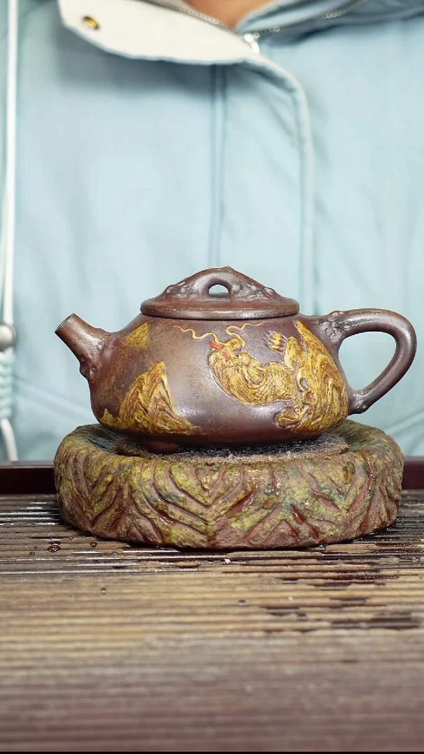 宜兴原矿紫砂壶茶壶300c