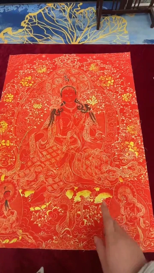 卷轴画唐卡16004