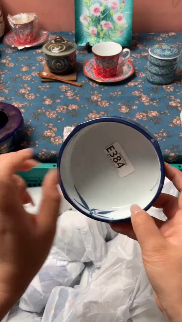 瓷片筑*瓷器瓷器E384