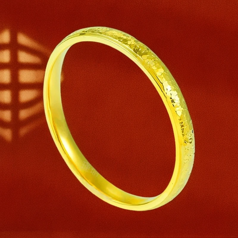 手镯 K0133黄色碎碎冰轮胎闭口手镯多样性发货45156