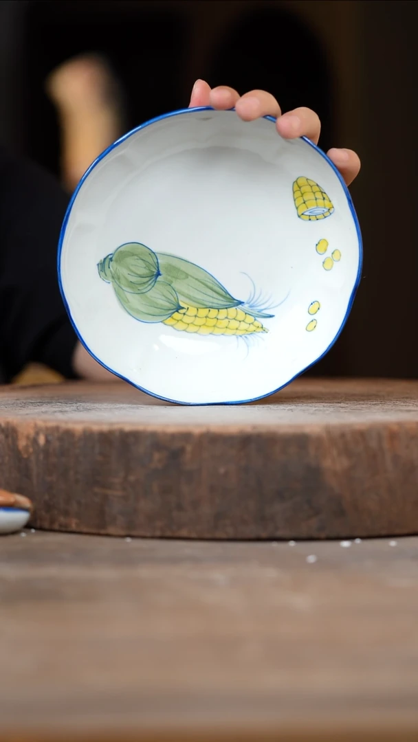 瓷片景德镇高温釉下彩（食品级）