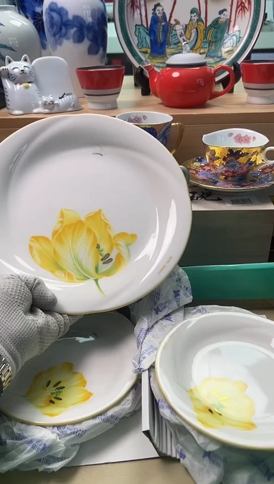 【闪购商品】中古回流瓷器好看，谨慎参拍
