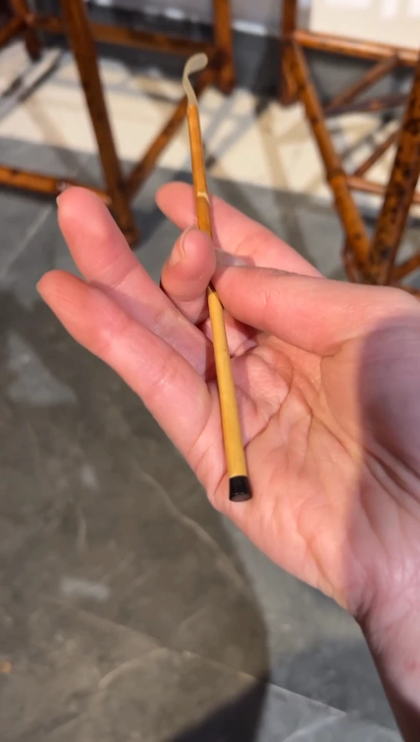 【闪购商品】扇子湘妃竹茶拨福建妃