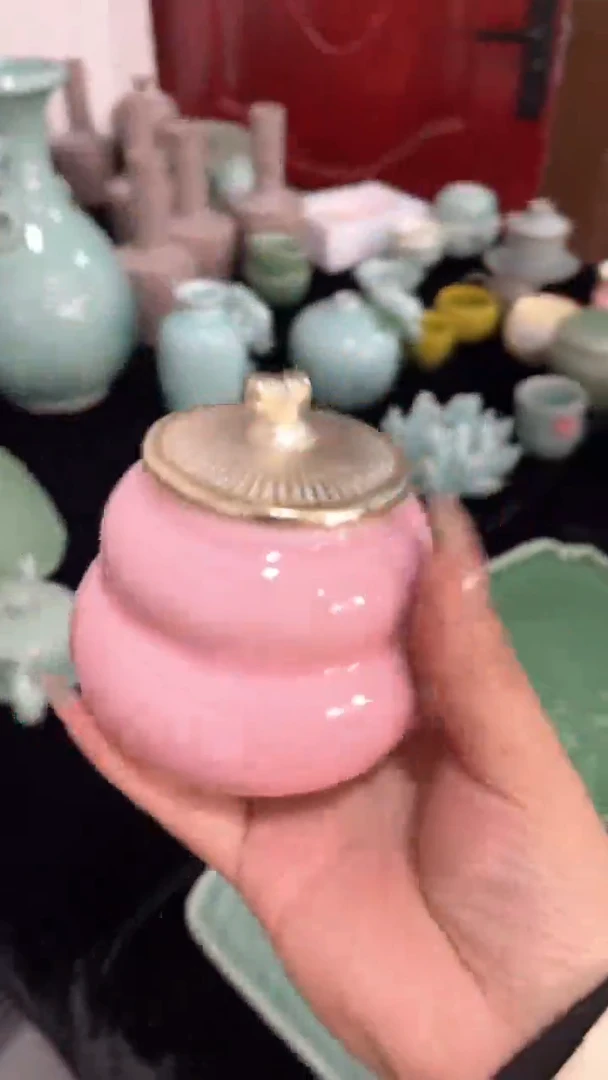 【闪购商品】特价 微瑕 慧仙青瓷