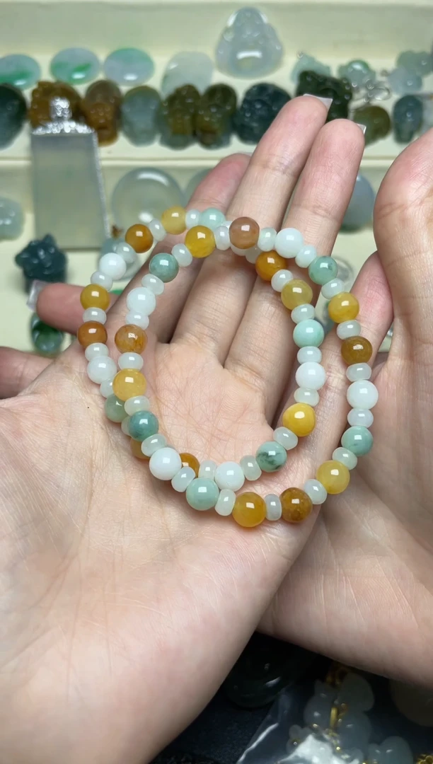 未镶嵌手串翡翠手串随机发一
