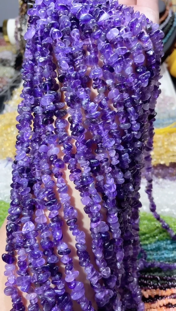 未镶嵌珠宝半成品水晶紫水晶