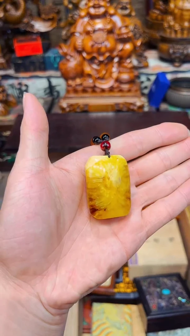 未镶嵌蜜蜡裸石2瑞哥专属高端精品46