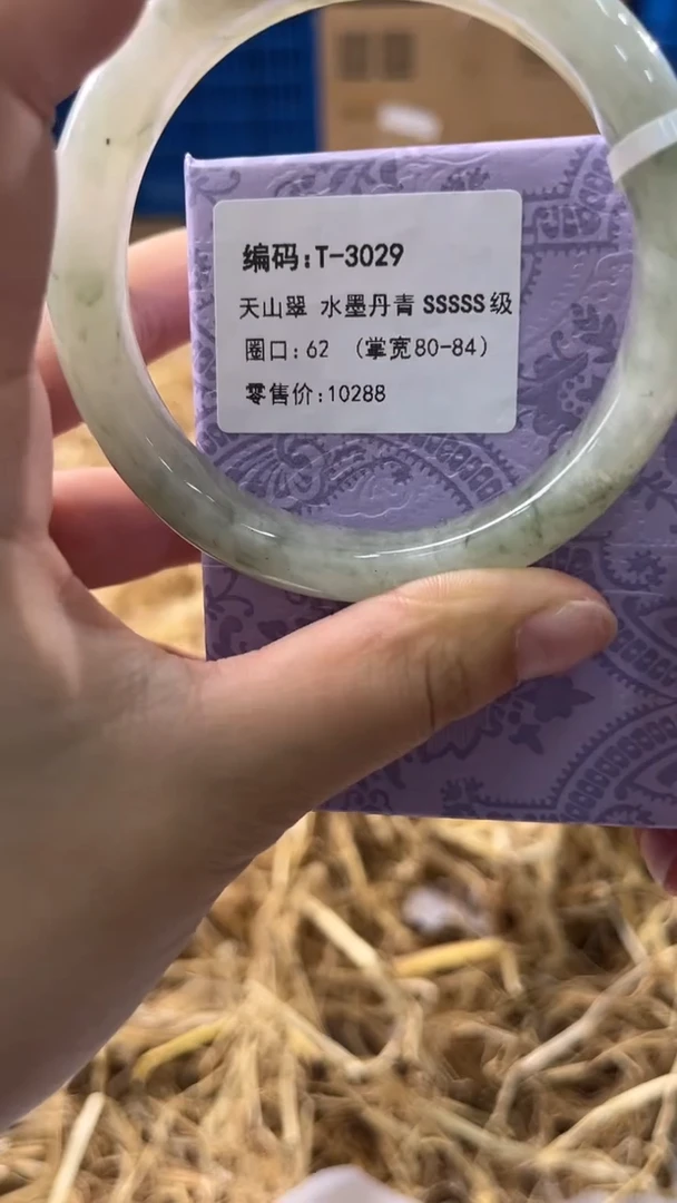未镶嵌手镯石英质玉T-3029