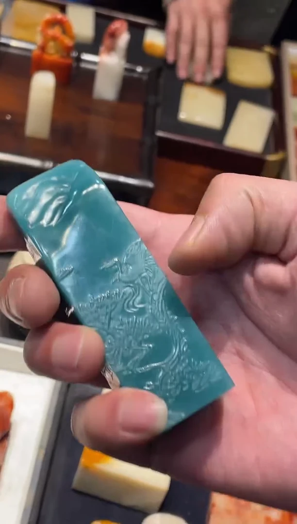 【闪购商品】雅安绿印石原印石一个0150923