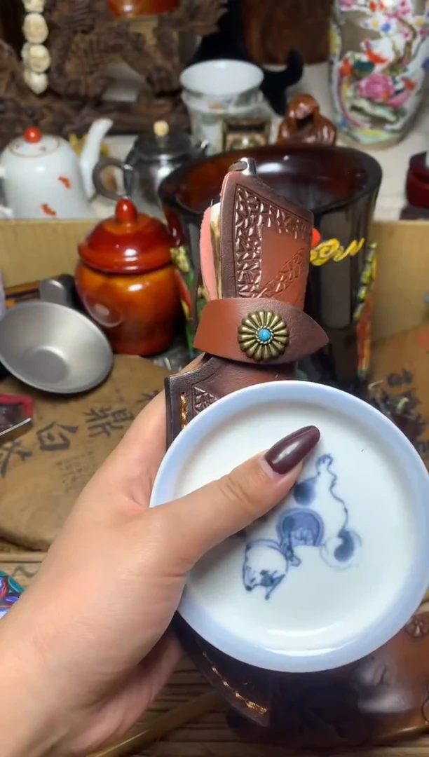 紫砂盖碗瓷器默认微瑕瓷器