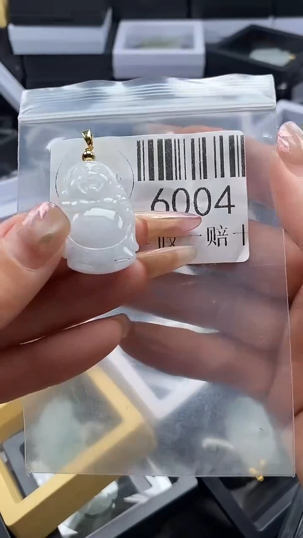 吊坠(不含链)未镶嵌翡翠6004
