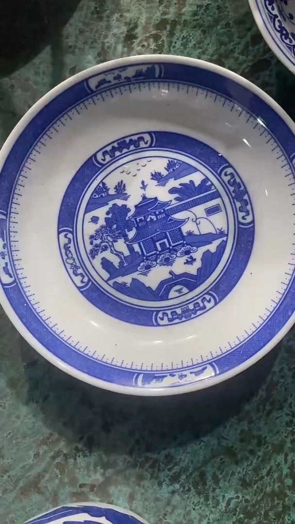 摆件陶8寸梧桐窝盘 -老款