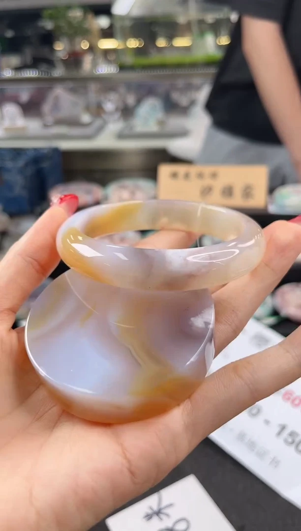 未镶嵌手镯石英质玉62圈口（赠品镯心）1142573