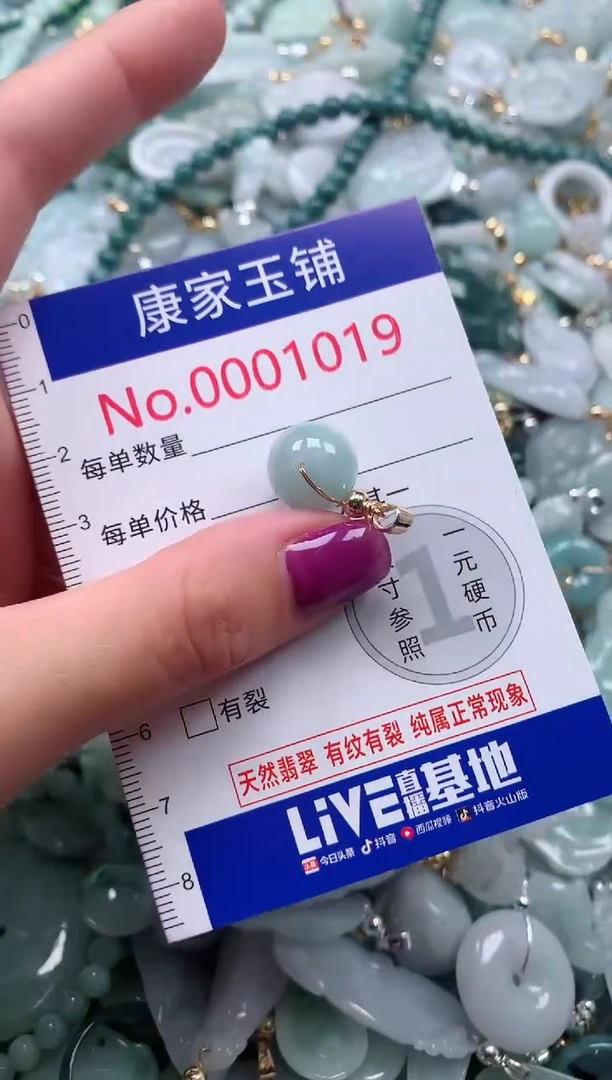 颈饰未镶嵌翡翠1019