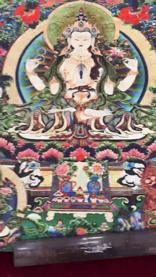 卷轴画唐卡16037