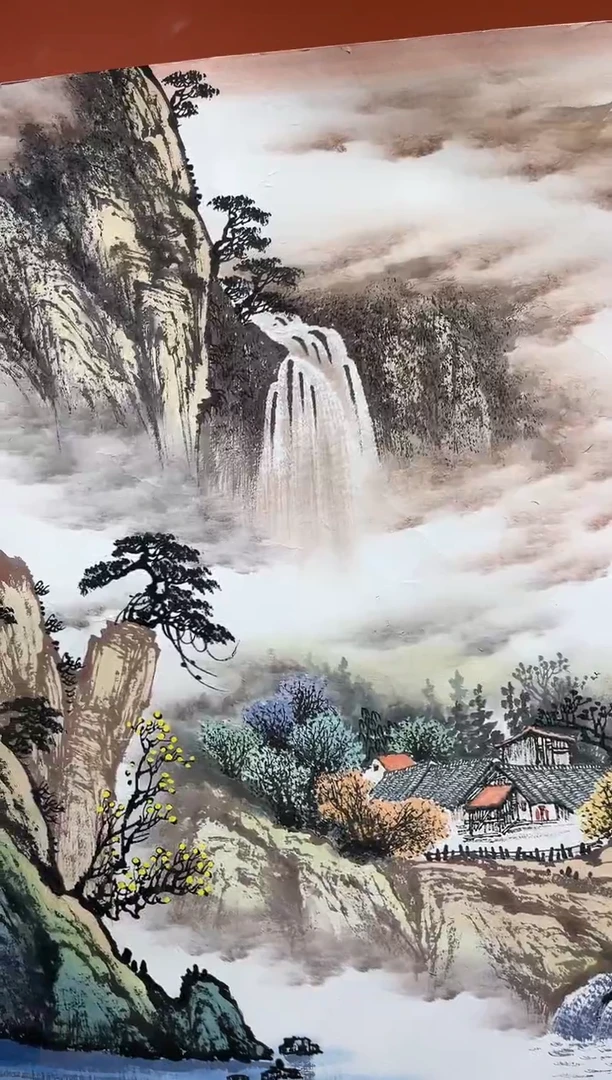 【闪购商品】国画郑乐华绘画手绘作品3-57
