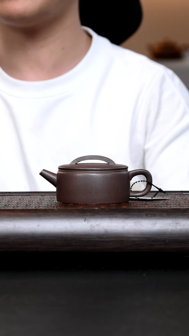 茶壶紫砂EF15693 汉瓦 天青150cc