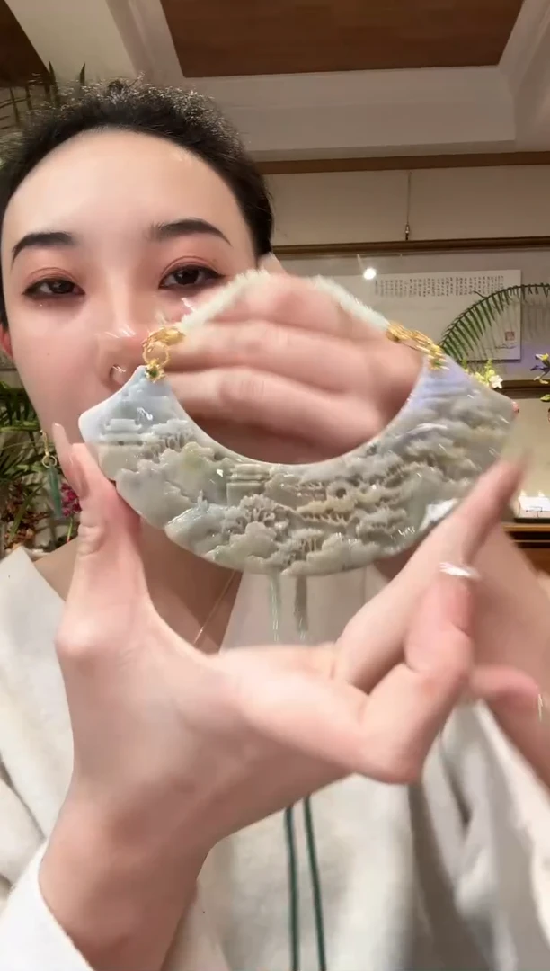 【闪购商品】翡翠颈饰未镶嵌国风