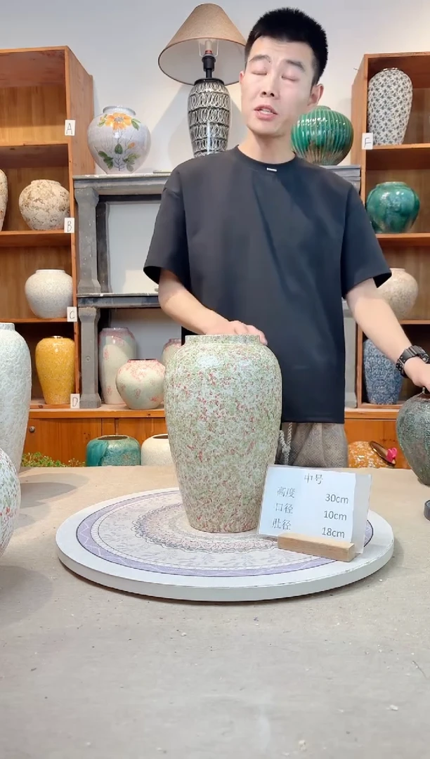 瓶陶瓷花瓶  绿野仙踪  中号  正品