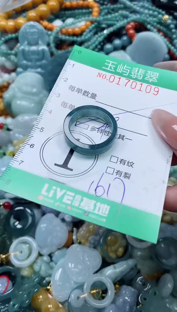 翡翠未镶嵌颈饰闪购0170109多样性发其一
