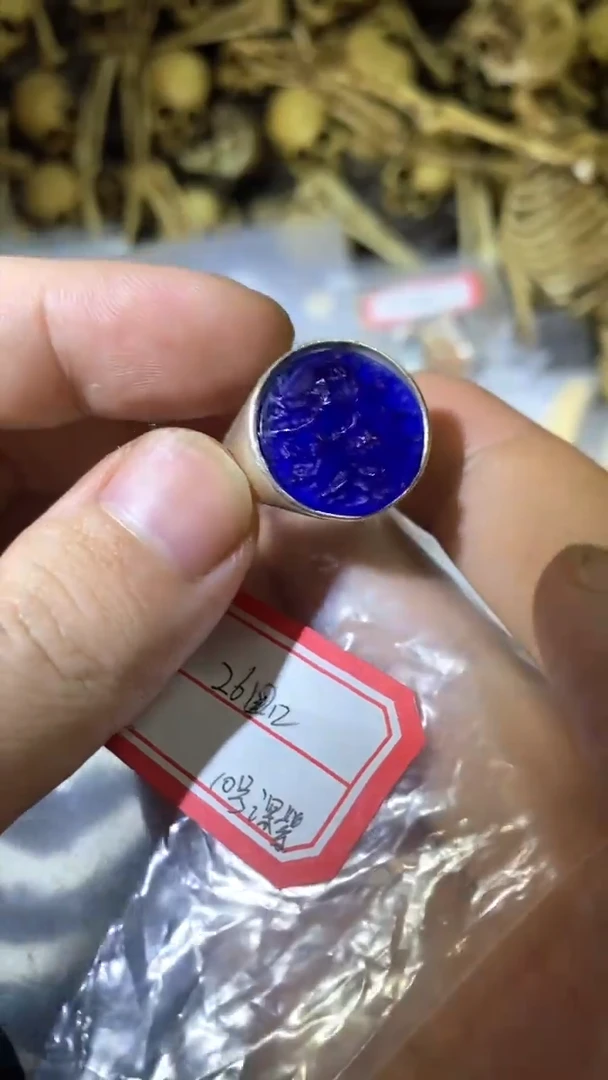 玻璃颈饰50琉璃正脸戒指港码26