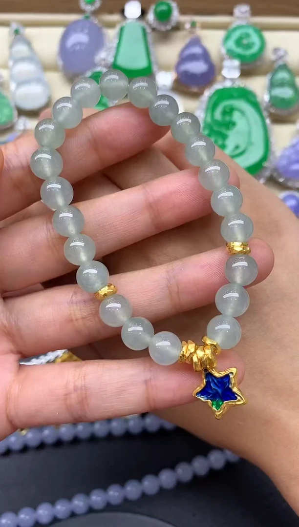 未镶嵌手链翡翠265-中国好珍宝