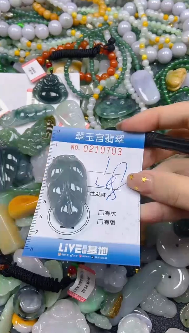 颈饰未镶嵌翡翠闪购C0210703