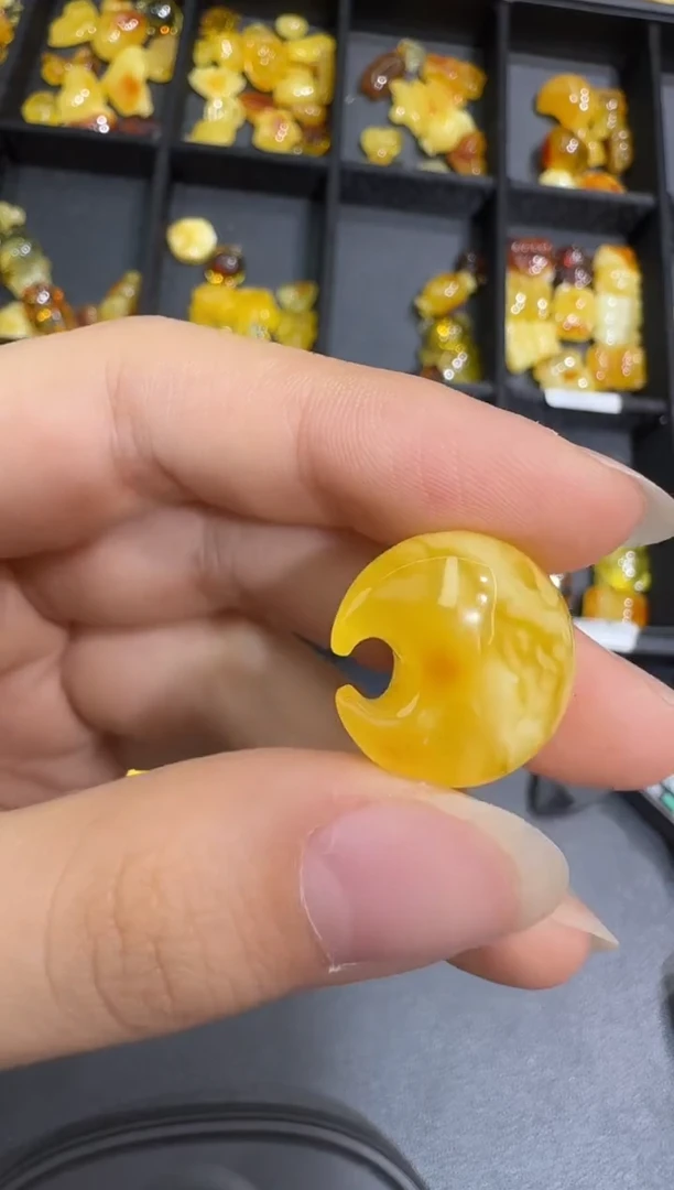 未镶嵌颈饰琥珀X0724-1195-265