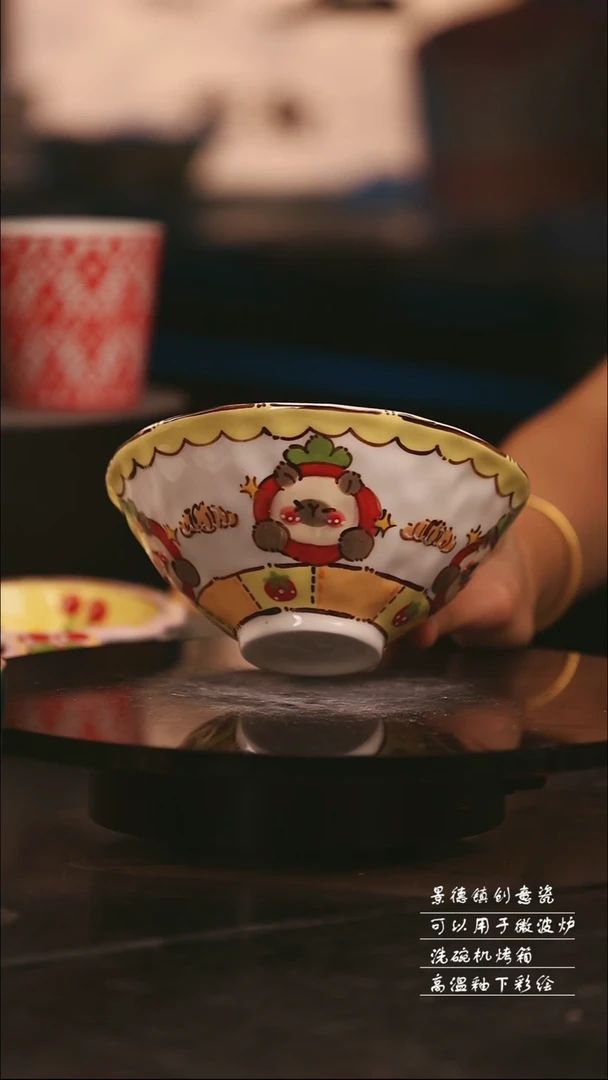 陶瓷景德镇可爱设计师款陶瓷
