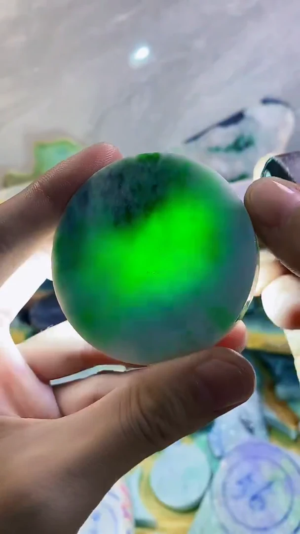 裸石翡翠纯天然缅甸翡翠56